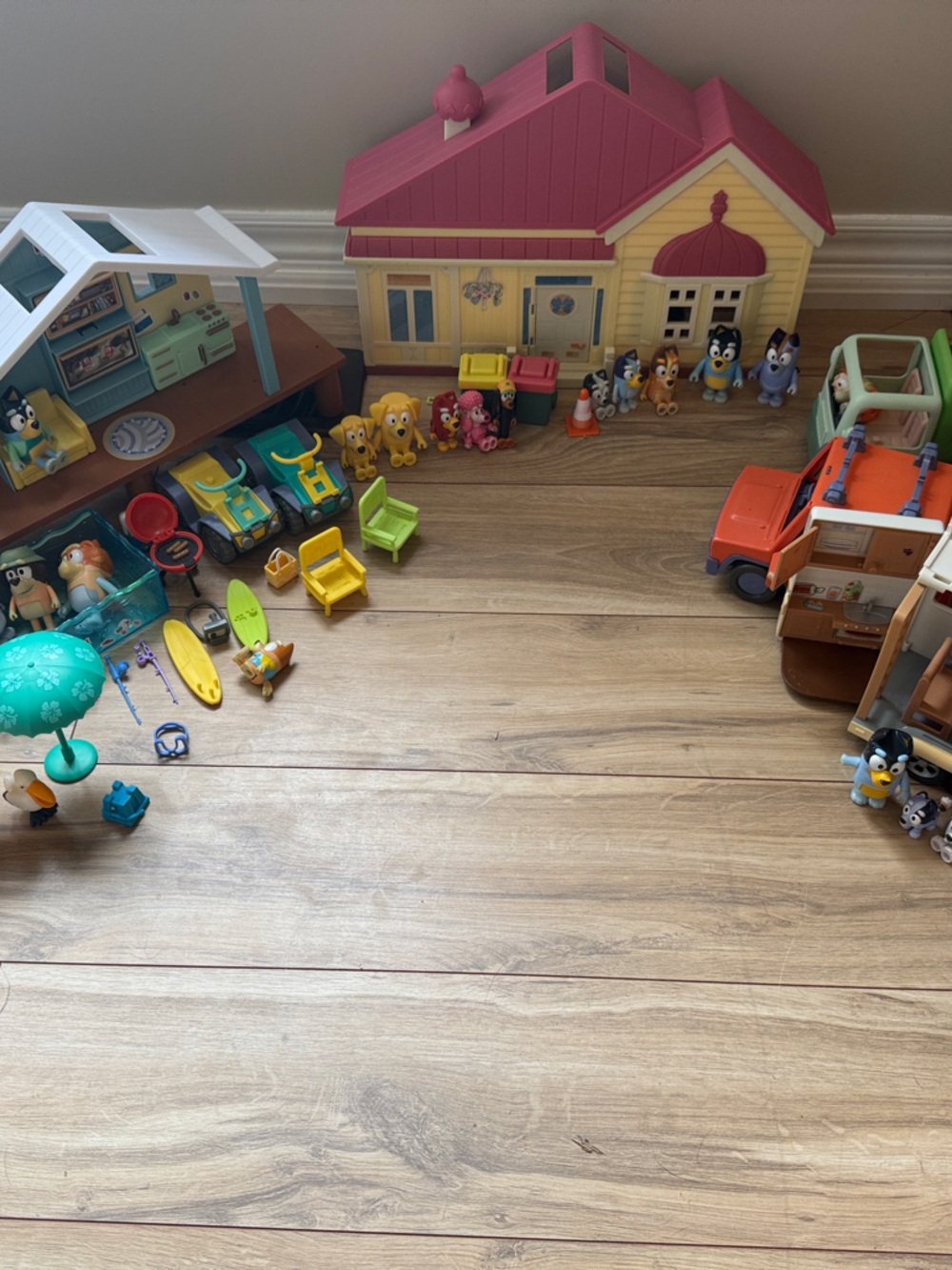 Bluey Toy Lot